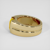 4.01 Ct. Yellow Sapphire Ring, 18K Yellow Gold 4