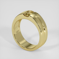0.71 Ct. Yellow Sapphire Ring, 18K Yellow Gold 2