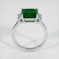 2.64 Ct. Emerald Ring, Platinum 950 3