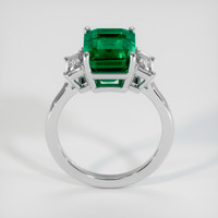 4.30 Ct. Emerald Ring, Platinum 950 3