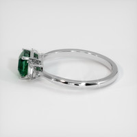 3.05 Ct. Sapphire Ring, 14K White Gold 4