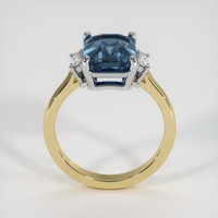 3.53 Ct. Gemstone Ring, 14K White & Yellow 3