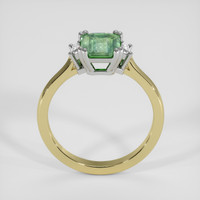 2.05 Ct. Bi Color Sapphire Ring, 14K White & Yellow 3