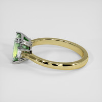 2.05 Ct. Bi Color Sapphire Ring, 14K White & Yellow 4