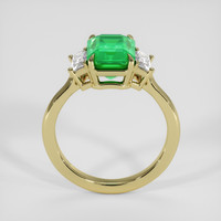 2.35 Ct. Emerald Ring, 18K Yellow Gold 3