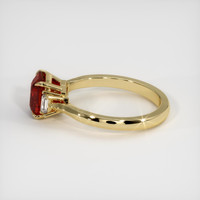 1.25 Ct. Ruby Ring, 18K Yellow Gold 4