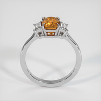 5.08 Ct. Orangish Brown Sapphire Ring, 18K Yellow Gold 3