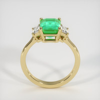 2.41 Ct. Emerald Ring, 18K Yellow Gold 3