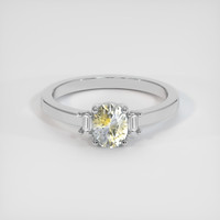 1.06 Ct. Sapphire Ring, Platinum 950 1