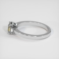 1.06 Ct. Bi Color Sapphire Ring, Platinum 950 4