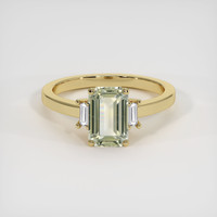 2.44 Ct. Sapphire Ring, 14K Yellow Gold 1