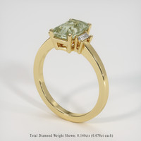 2.44 Ct. Sapphire Ring, 14K Yellow Gold 2