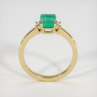 1.62 Ct. Emerald Ring, 18K Yellow Gold 3