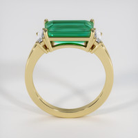 2.97 Ct. Emerald Ring, 18K Yellow Gold 3