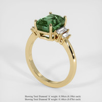 5.02 Ct. Sapphire Ring, 14K Yellow Gold 2