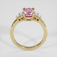 3.19 Ct. Pink Sapphire Ring, 14K Yellow Gold 3