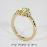 2.08 Ct. Yellow Sapphire Ring, 14K Yellow Gold 2