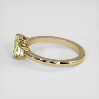 2.08 Ct. Yellow Sapphire Ring, 14K Yellow Gold 4