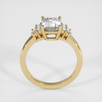 2.51 Ct. White Sapphire Ring, 14K Yellow Gold 3