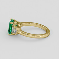 1.86 Ct. Emerald Ring, 18K Yellow Gold 4