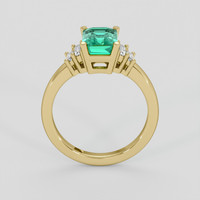 1.63 Ct. Emerald Ring, 18K Yellow Gold 3