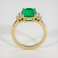 2.36 Ct. Emerald Ring, 18K Yellow Gold 3