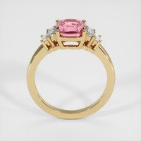 2.02 Ct. Padparadscha Sapphire Ring, 18K Yellow Gold 3