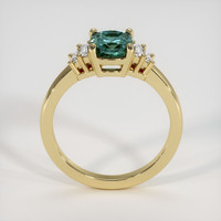 1.56 Ct. Sapphire Ring, 18K Yellow Gold 3