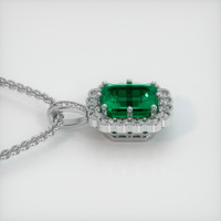 2.71 Ct. Emerald Pendant, Platinum 950 3