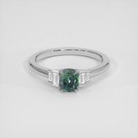 0.86 Ct. Alexandrite Ring, Platinum 950 1