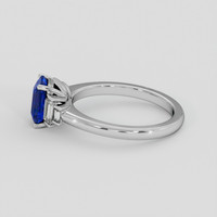 2.01 Ct. Color Change Sapphire Ring, 10K White Gold 4
