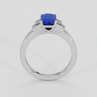 2.01 Ct. Color Change Sapphire Ring, 14K White Gold 3
