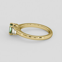 0.68 Ct. Bi Color Sapphire Ring, 14K Yellow Gold 4