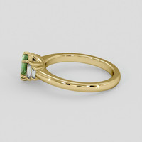0.58 Ct. Bi Color Sapphire Ring, 14K Yellow Gold 4
