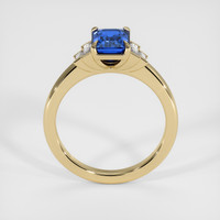 1.78 Ct. Blue Sapphire Ring, 18K Yellow Gold 3
