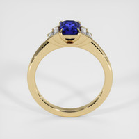 1.17 Ct. Blue Sapphire Ring, 18K Yellow Gold 3