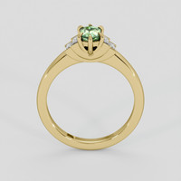 0.68 Ct. Bi Color Sapphire Ring, 18K Yellow Gold 3