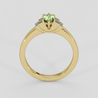 0.58 Ct. Bi Color Sapphire Ring, 18K Yellow Gold 3
