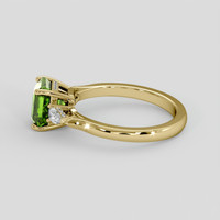 2.13 Ct. Green Peridot Ring, 14K Yellow Gold 4