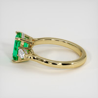 1.75 Ct. Emerald Ring, 18K Yellow Gold 4