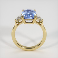 4.33 Ct. Bi Color Sapphire Ring, 18K Yellow Gold 3