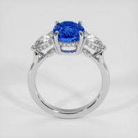 4.01 Ct. Blue Sapphire Ring, Platinum 950 3