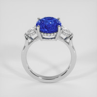 5.18 Ct. Blue Sapphire Ring, 18K White Gold 3