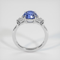 2.02 Ct. Bi Color Sapphire Ring, 18K White Gold 3