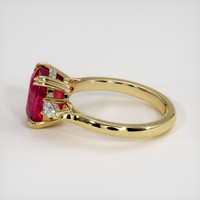 4.11 Ct. Ruby Ring, 14K Yellow Gold 4