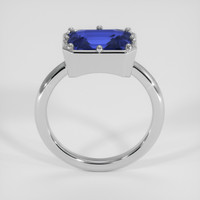 3.01 Ct. Blue Sapphire Ring, Platinum 950 3