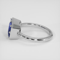 3.01 Ct. Blue Sapphire Ring, Platinum 950 4