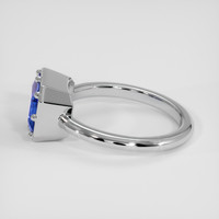 2.34 Ct. Blue Sapphire Ring, Platinum 950 4