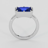 3.01 Ct. Blue Sapphire Ring, 14K White Gold 3
