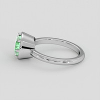 2.37 Ct. Emerald Ring, 18K White Gold 4